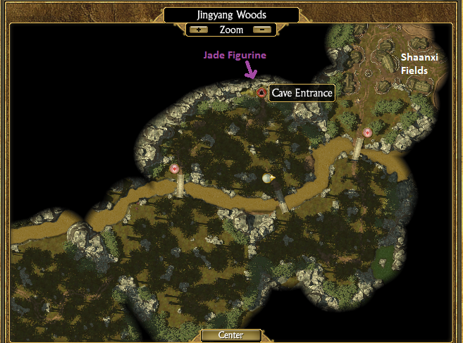 The Wealthy Collector Jade Figurine Map Location 2